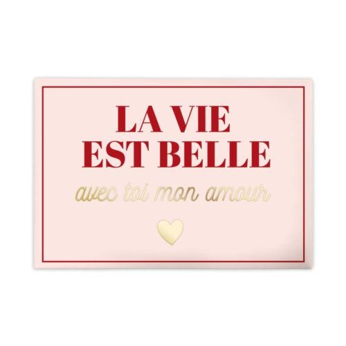 magnet - La vie est belle avec toi mon amour