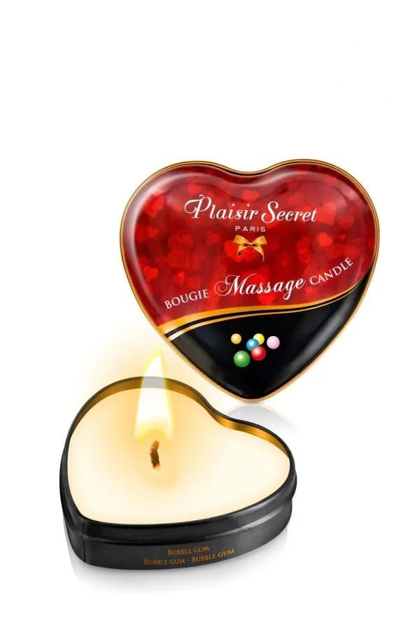 Mini Bougie de massage Bubble gum