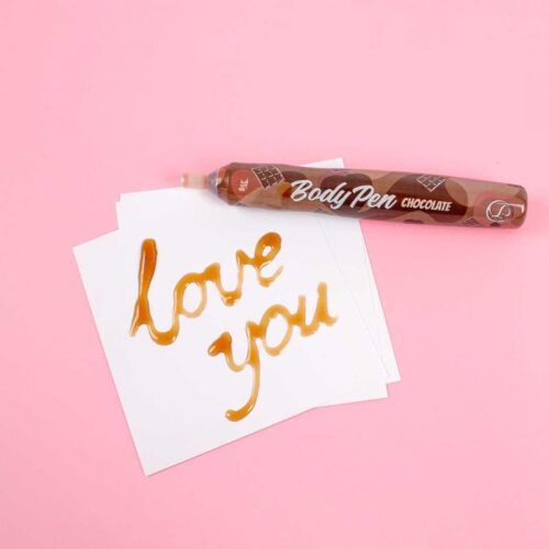 Stylo comestible au chocolat RoseAndFly