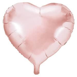 Ballon coeur aluminium