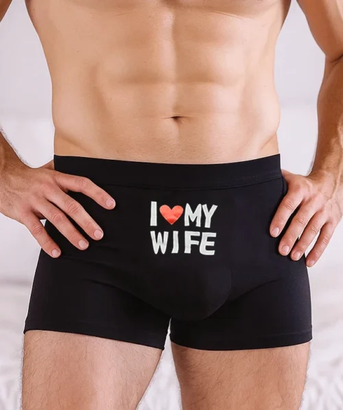 boxer humoristique ILOVEMYWIFE roseandfly lovestore couple