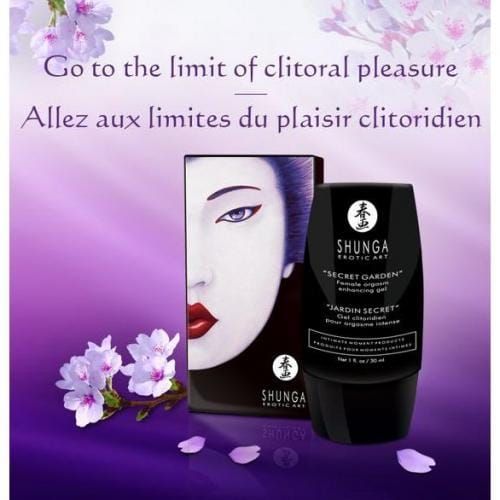 Gel clitoridien Jardin Secret, stimulant naturel pour intensifier les orgasmes et augmenter le plaisir féminin