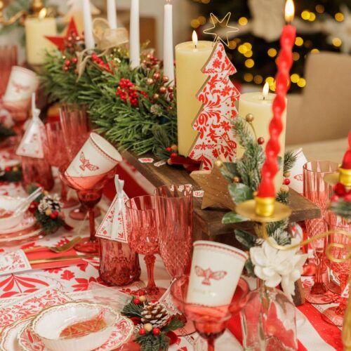 Lot de flûtes roses réutilisables 220 ml – design chic et solide