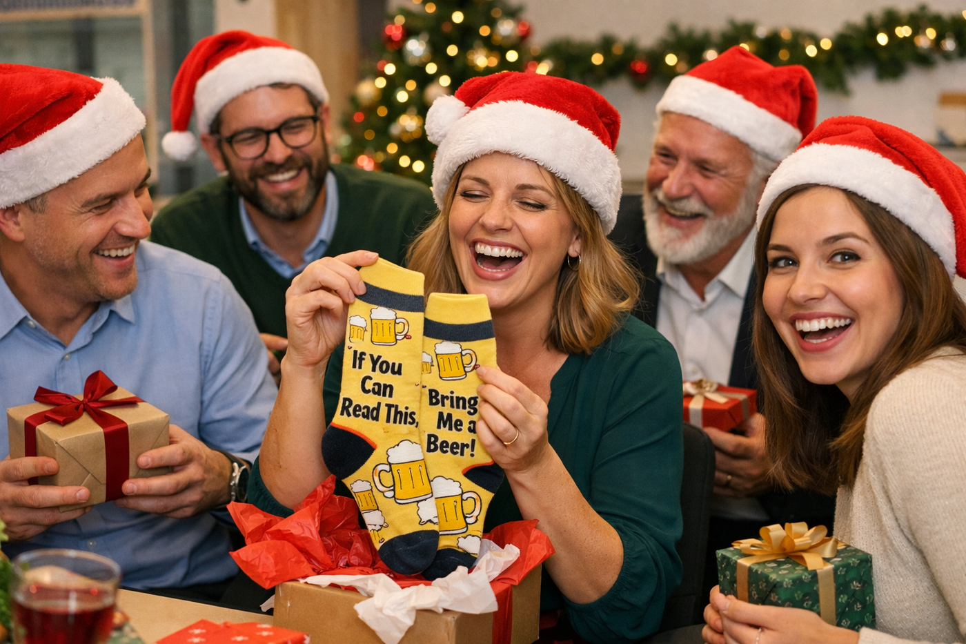 Cadeau de Noël humoristique pour Secret Santa