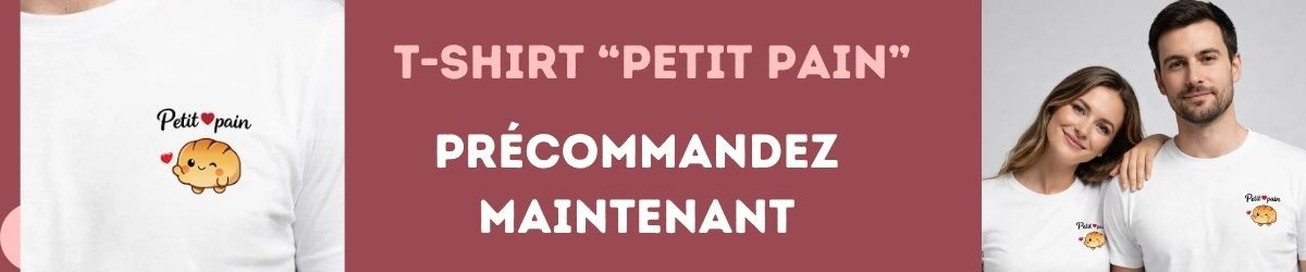 precommande tshirt petit pain roseandfly