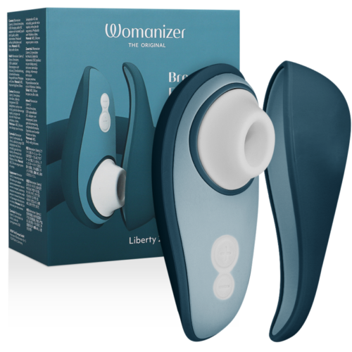Womanizer Liberty 2 vert clair avec technologie Pleasure Air