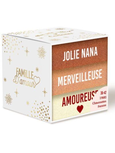 Pack chaussettes 'jolie nana'