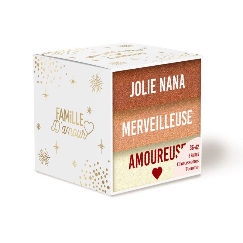 Pack chaussettes 'jolie nana'