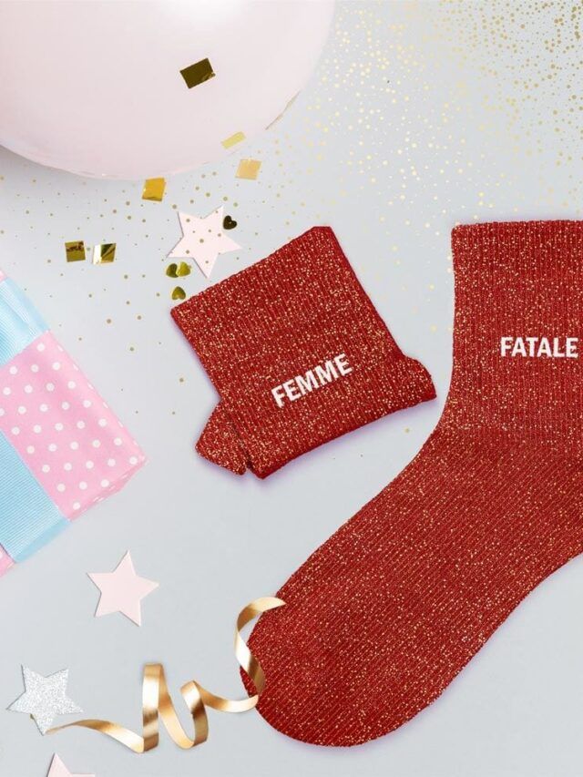 chausettes sur fond