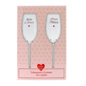 Coffret Duo Flûtes à Champagne