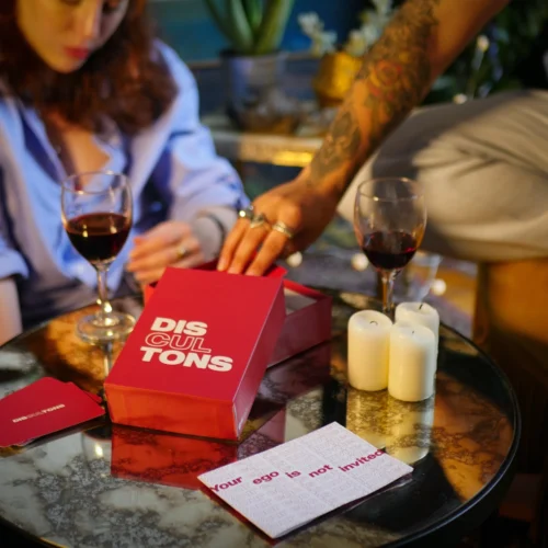 DisCulTons le jeu pour couple RoseAndFly Original