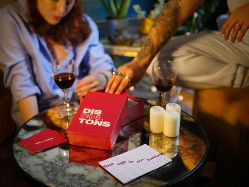 DisCulTons le jeu pour couple RoseAndFly Original