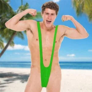 Slip Mankini Vert