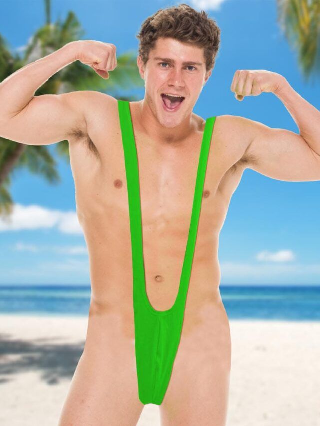 Slip Mankini Vert