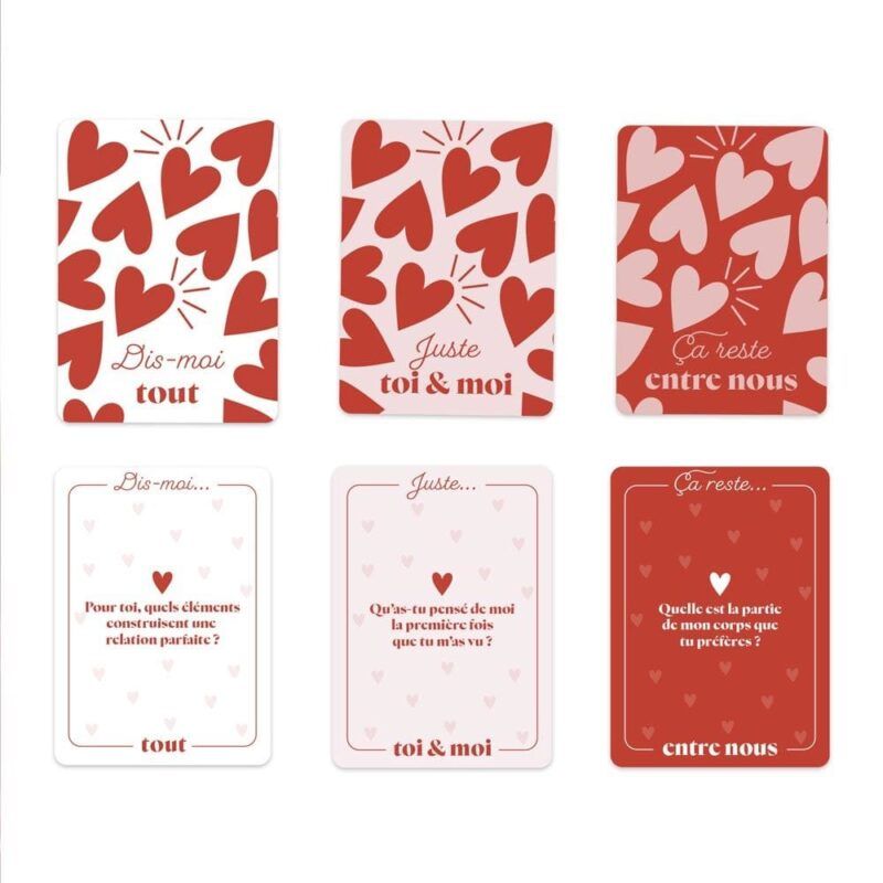 Jeu de Cartes Des Amoureux – Image 2