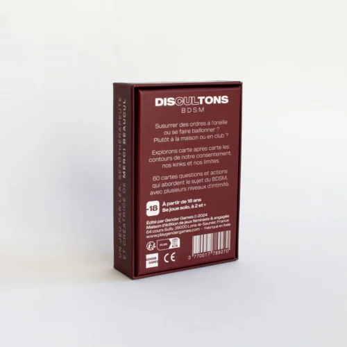 DisCulTons le jeu pour couple RoseAndFly BDSM