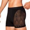 boxer noir obsessive homme RoseAndFly