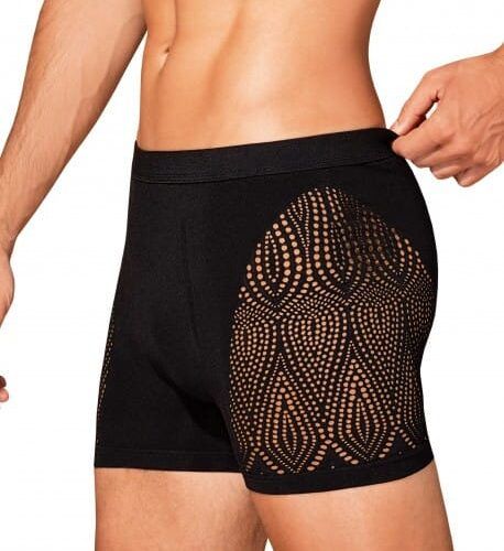 boxer noir obsessive homme RoseAndFly