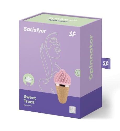 Stimulateur satisfyer Sweet treat rose RoseAndFly