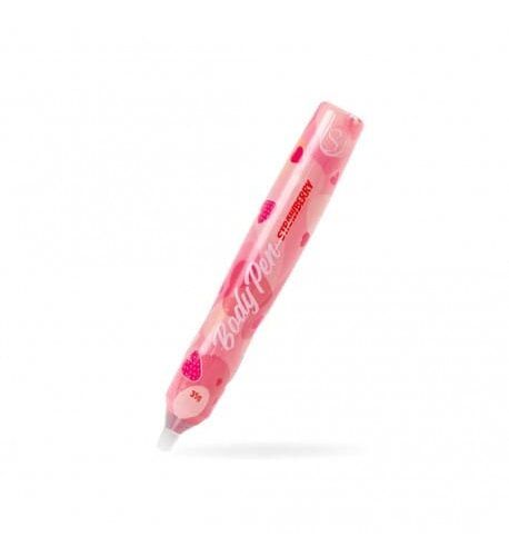 stylo comestible goût fraise RoseandFly