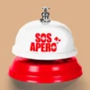 sonnette SOS apero humoristique RoseandFly