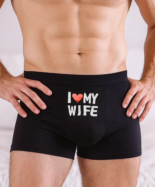 boxer humoristique ILOVEMYWIFE roseandfly lovestore couple