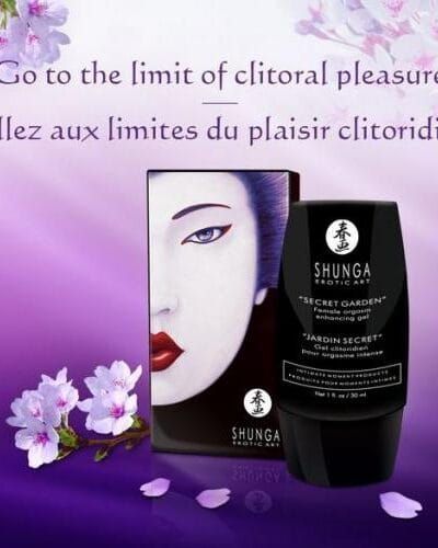 Gel clitoridien Jardin Secret, stimulant naturel pour intensifier les orgasmes et augmenter le plaisir féminin