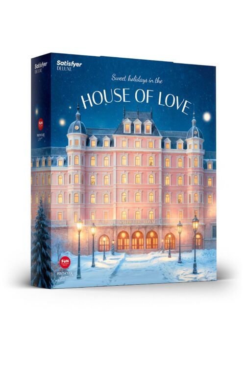 Calendrier de l’Avent Coquin Deluxe 2025 House of Love avec 24 surprises érotiques, sextoys Satisfyer et lingerie Penthouse