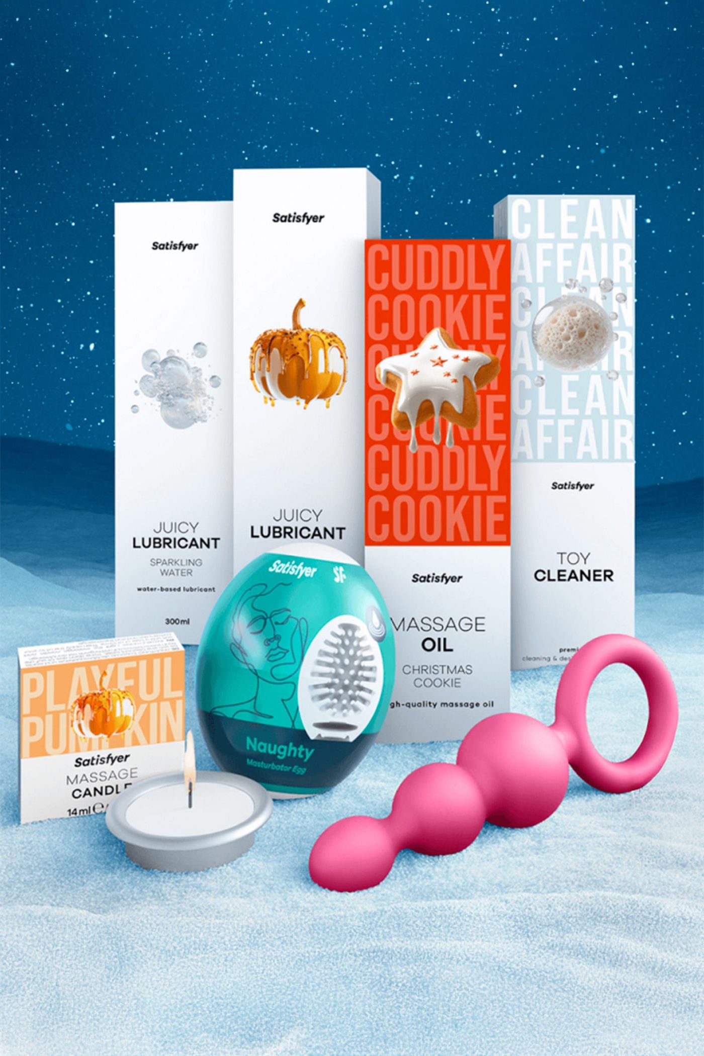 Calendrier de l’Avent Coquin Deluxe 2025 House of Love avec 24 surprises érotiques, sextoys Satisfyer et lingerie Penthouse
