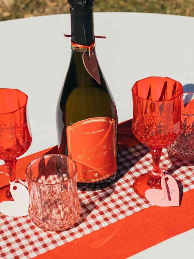Verre réutilisable en plastique rose effet cristal 260ml, élégant et solide pour table romantique ou usage quotidien