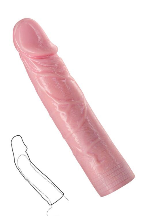 Extension pénis ultra souple BAILE – vue de profil