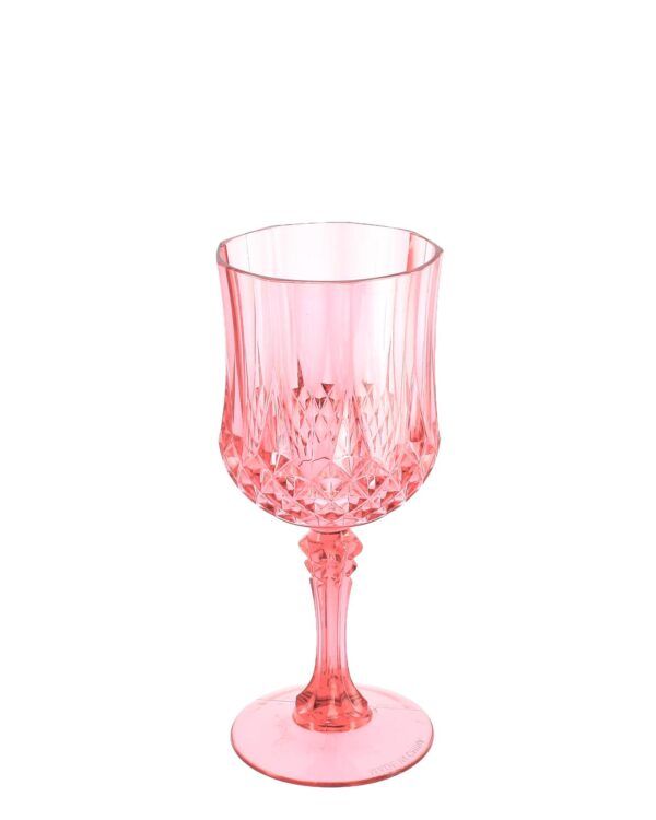 Verre à pied réutilisable - Effet Cristal