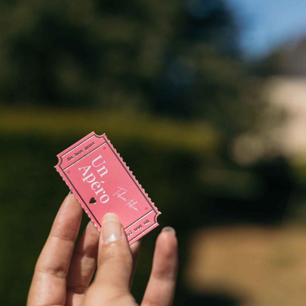 Boîte de 52 bons cadeaux Bon pour Dame de Cœur