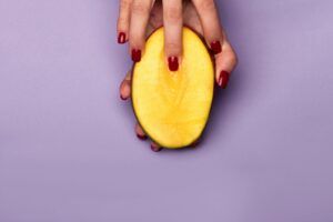 fruit représentant le clitoris roseandfly
