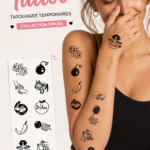 Lot de 10 tatouages temporaires 'Spicy Collection'