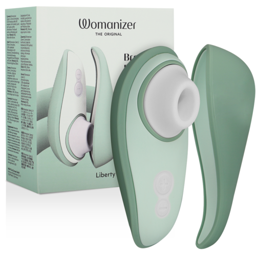 Womanizer Liberty 2 vert clair avec technologie Pleasure Air