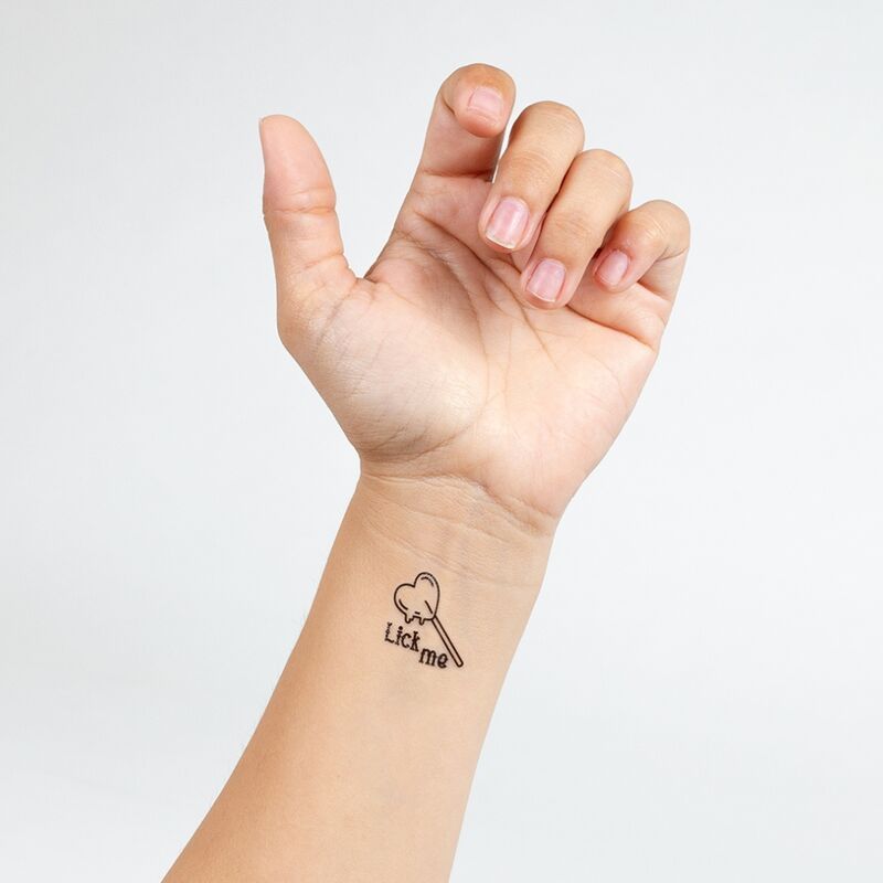 Lot de 10 tatouages temporaires 'Candy Collection' – Image 5