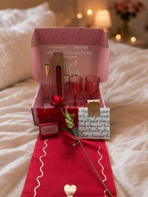 La rosybox tete à tete - rosybox roseandfly