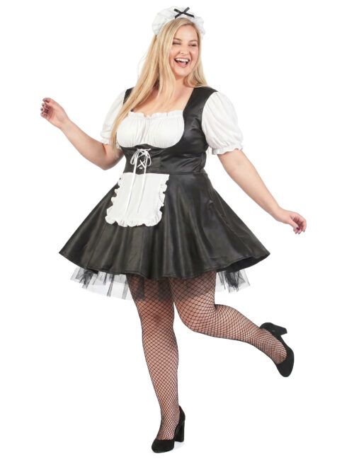 déguisement soubrette grande taille femme xxl