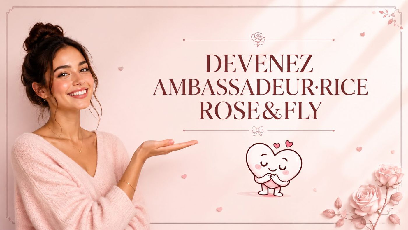 Devenir ambassadrice - ambassadeur roseandfly